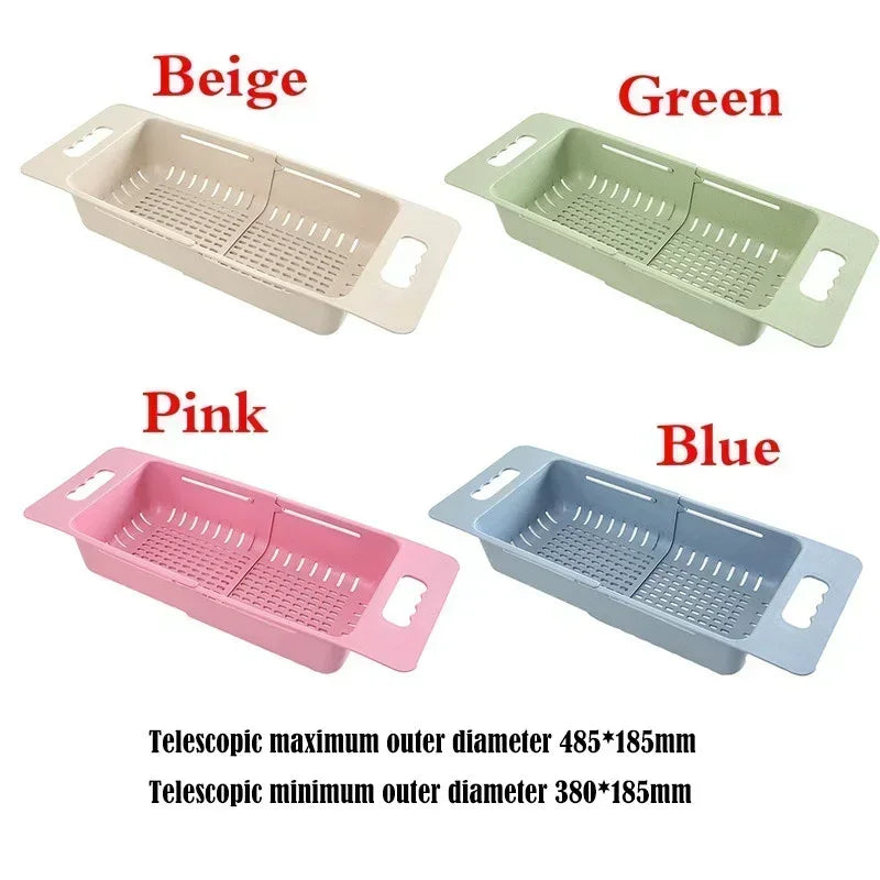 Kitchen Portable Adjustable Dish Drainer