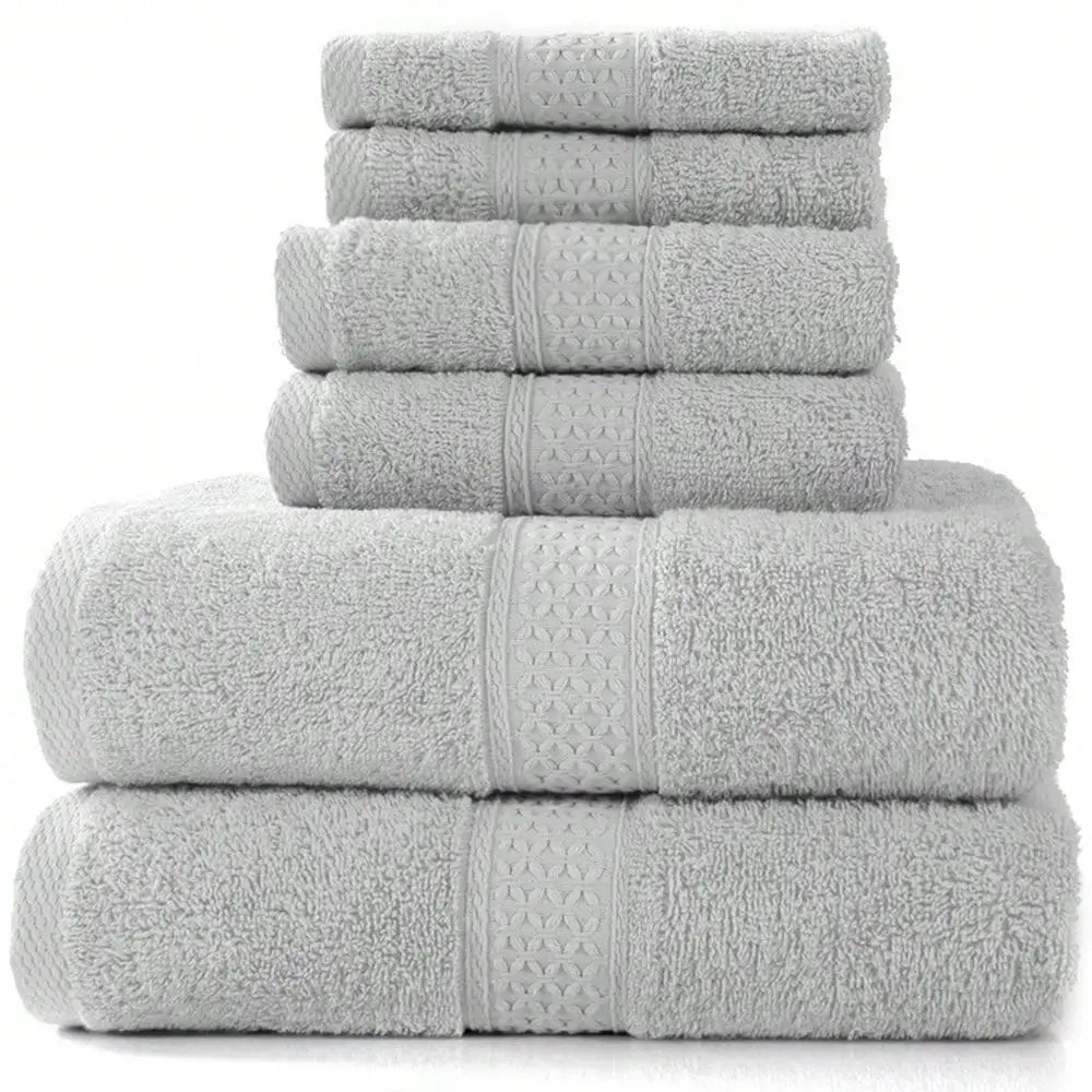 3pcs Bath Towel Hand Towel Washcloth