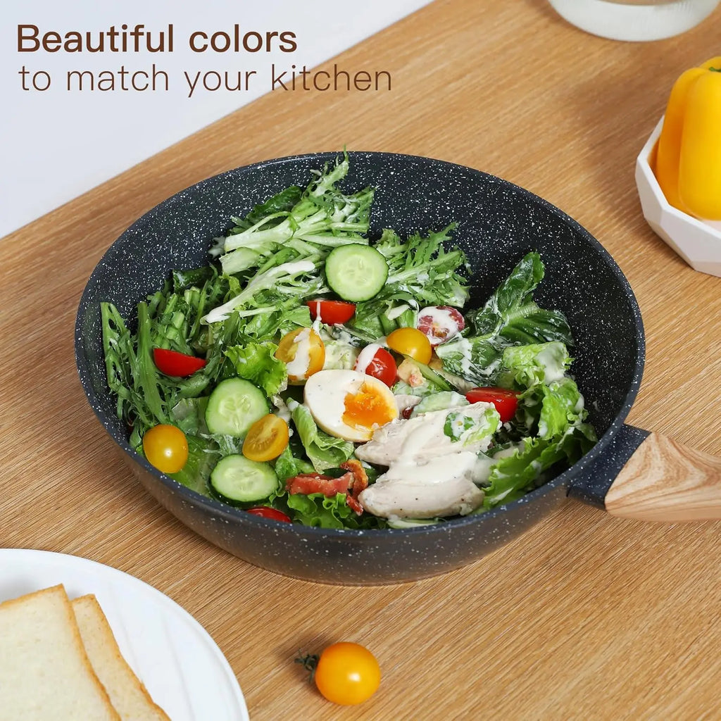 15 pcs Non-Stick Ceramic Cookware Set