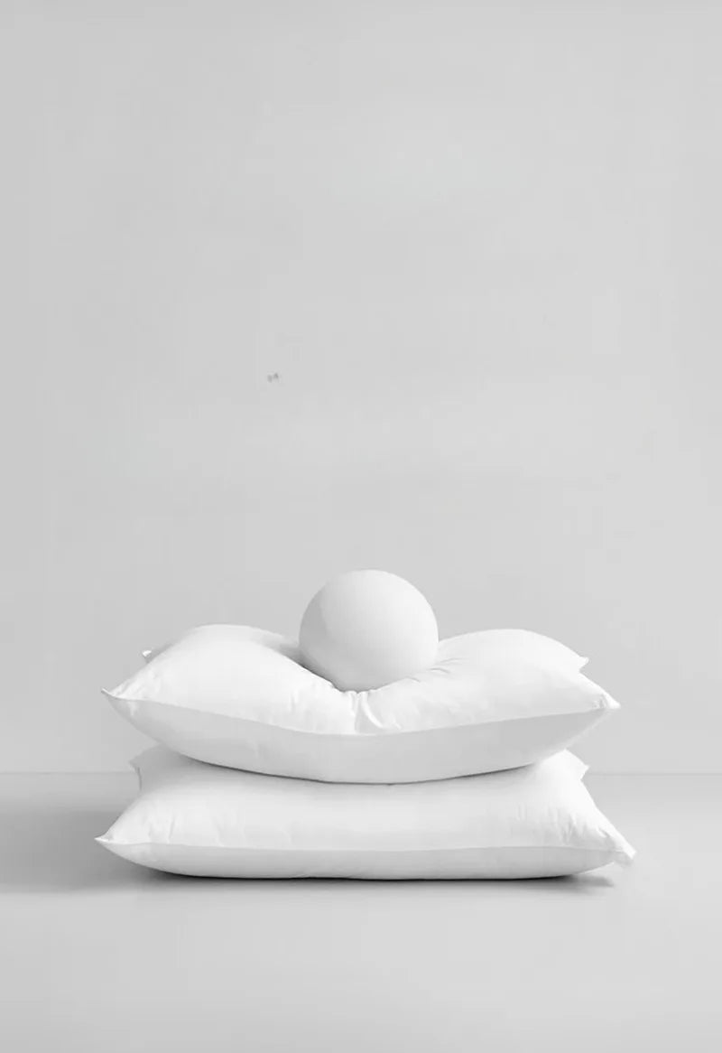 cotton-core square polyester neck pillow