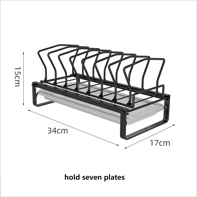 Stackable Drawer Bowls and Plates Organizer
