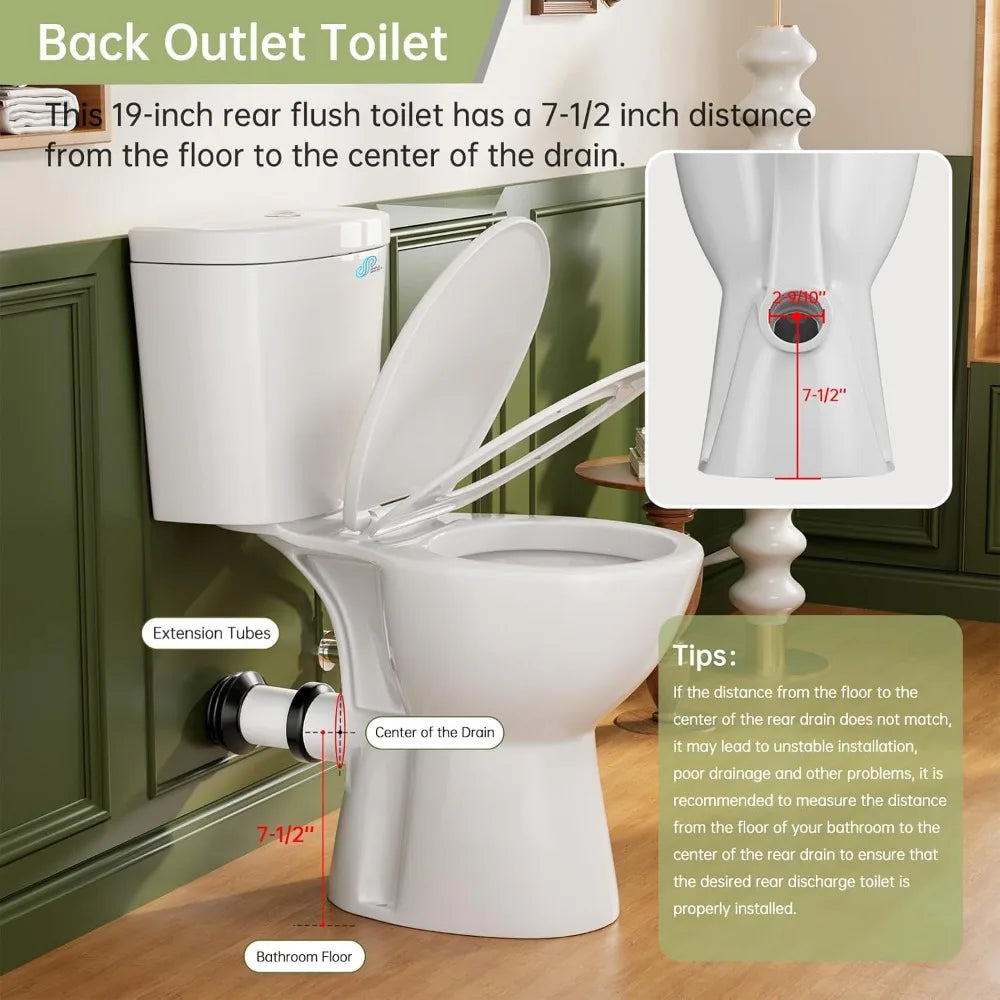 Toilet Project Rear Discharge