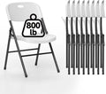 8 Heavy Duty Folding Chair, 800#, Indoor/Outdoor