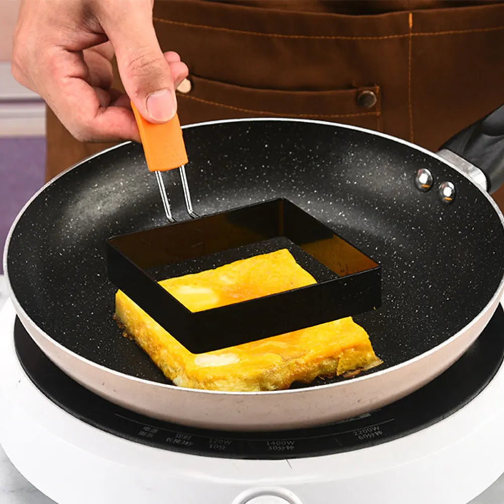 3.9 in 1/2 Pcs Egg Pancake Cooking Ring