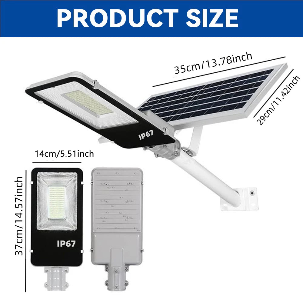 High Power Solar Security Street Lights