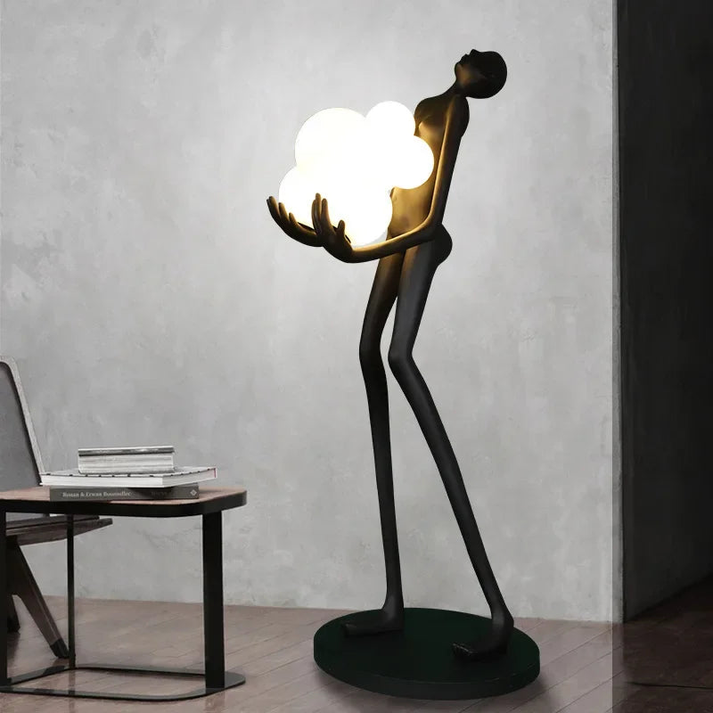 Nordic Humanoid Sculpture Lamp