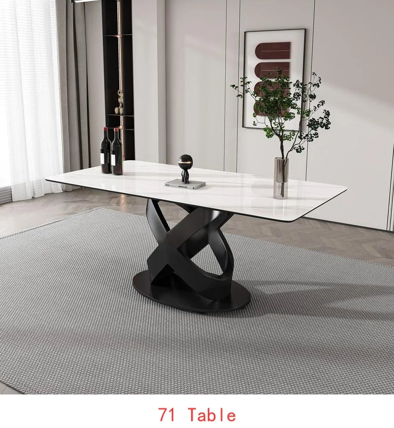 71" Rectangular w/ Sintered Stone Top