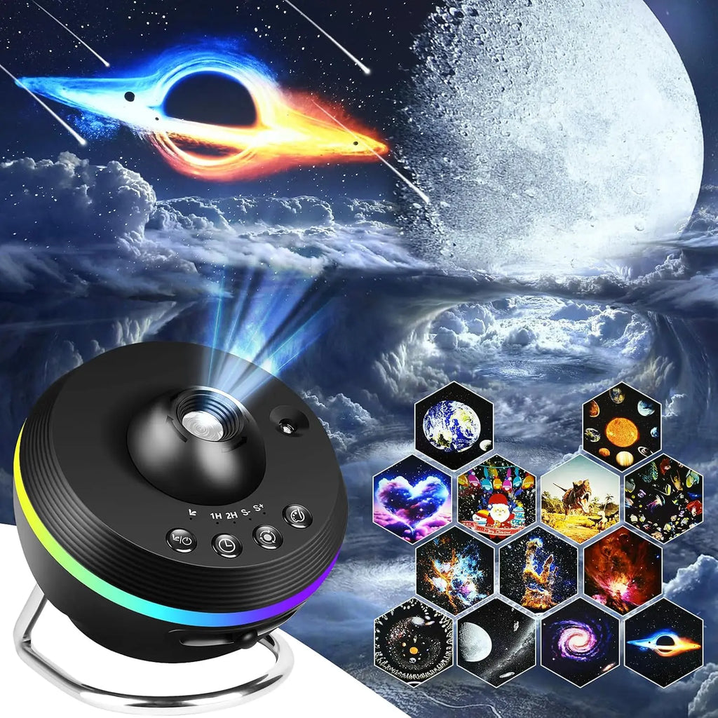 Meteor Starry Galaxy Projector Night Light