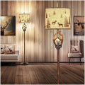Rustic Farmhouse Antlers Lamp