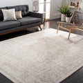 9x12 Ivory/Taupe, Distressed