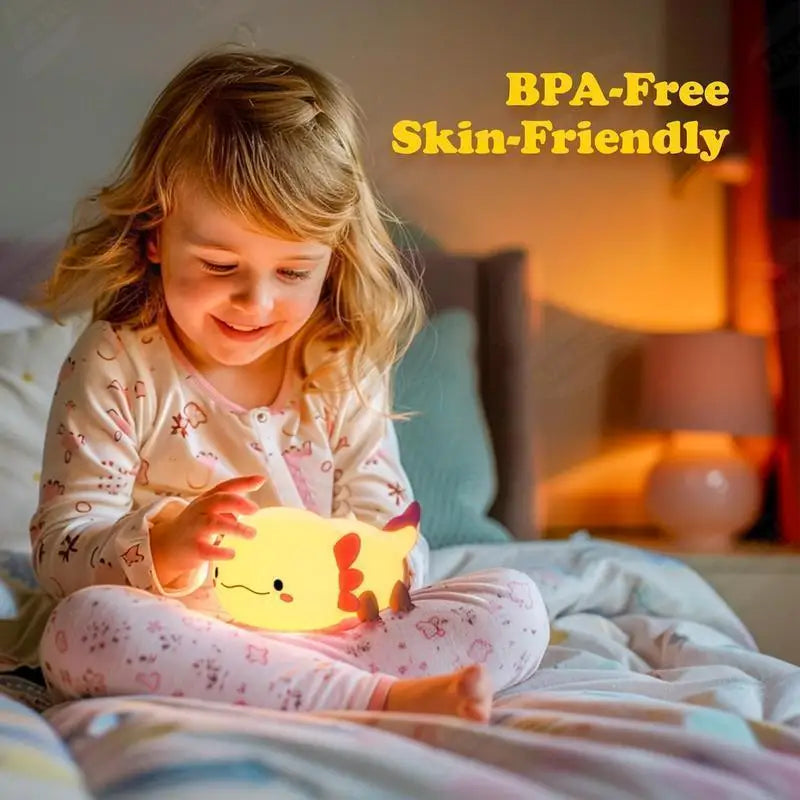Cute Dinosaur Squishy LED Lamp