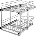 2-Tier Cabinet Pullout Organizer 15 x 22"