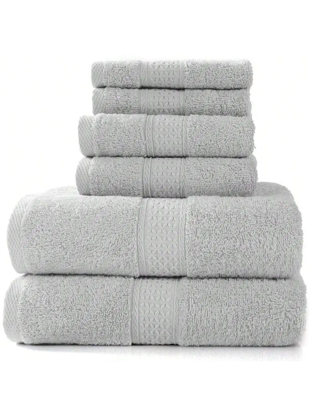 3pcs Bath Towel Hand Towel Washcloth