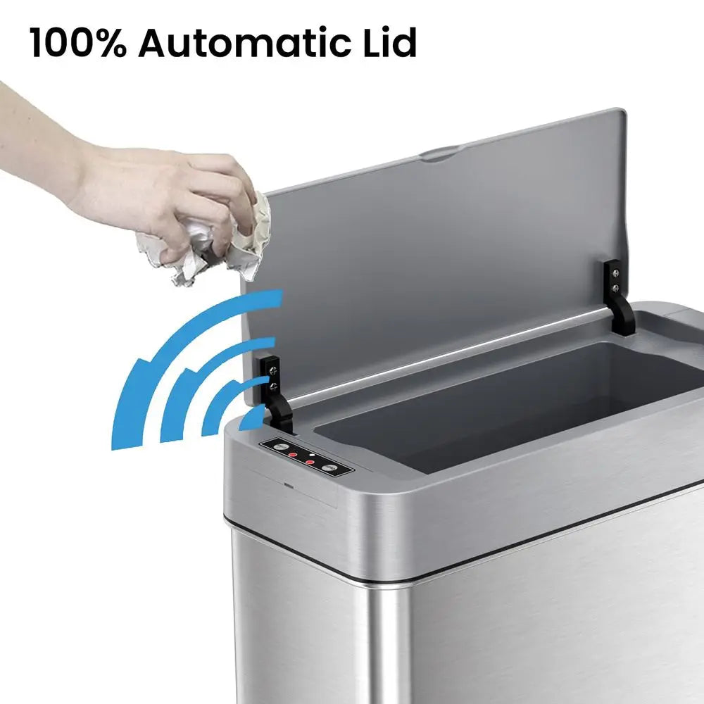 4 Gal Sensor Odor Control Lid Opens