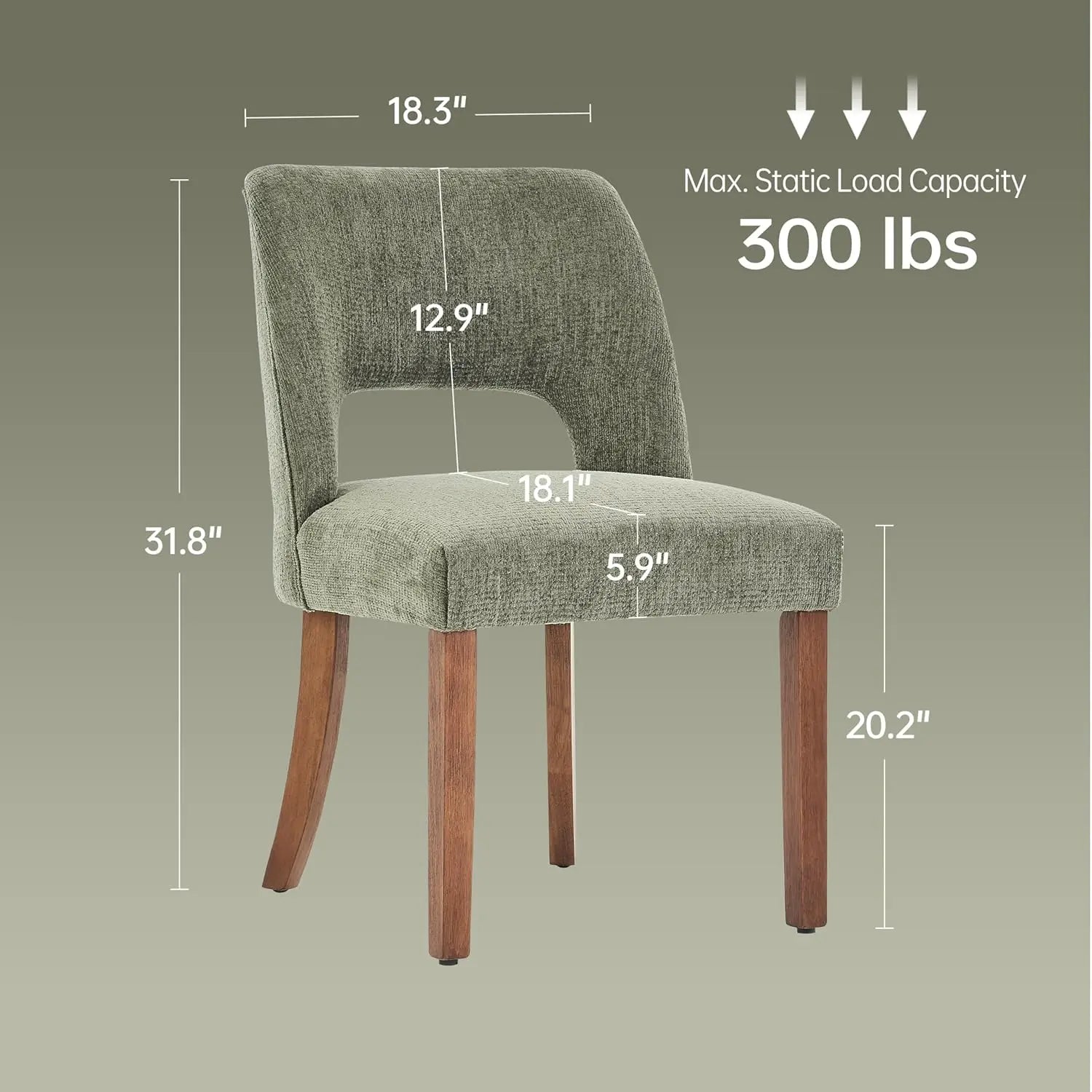 4 Mid Century Modern Upholstered