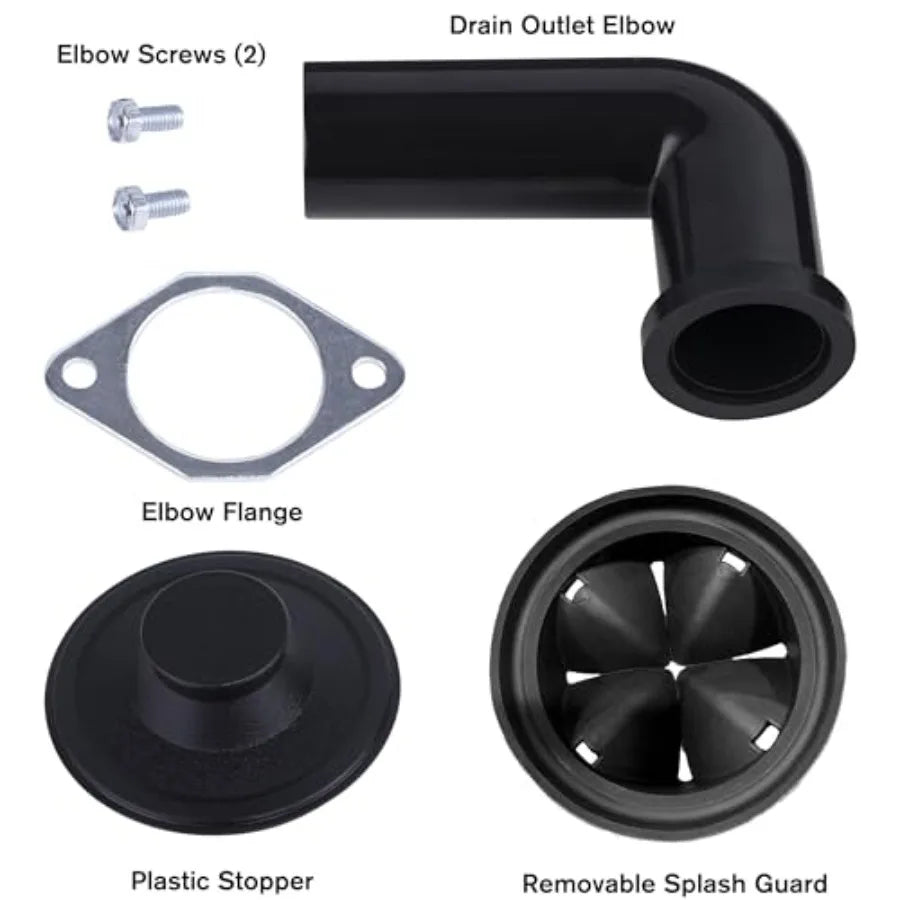 1/3 Horsepower Disposal w/Removeable Splash