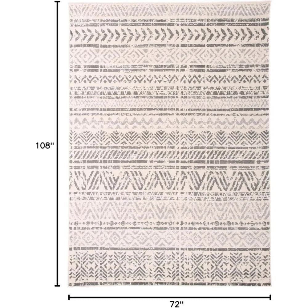 6'6"x9 Geometric Tribal Boho