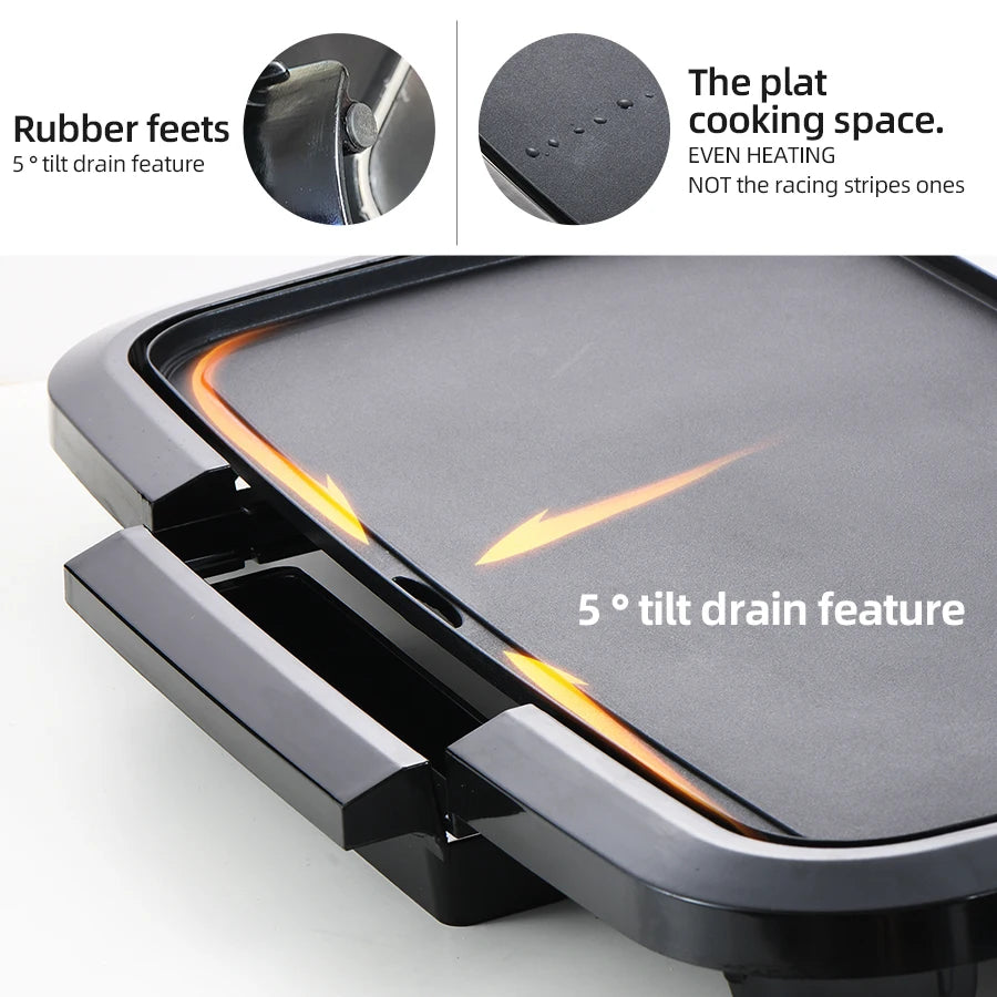 Home Smoke-free Electric Multifunctional Baking Tray