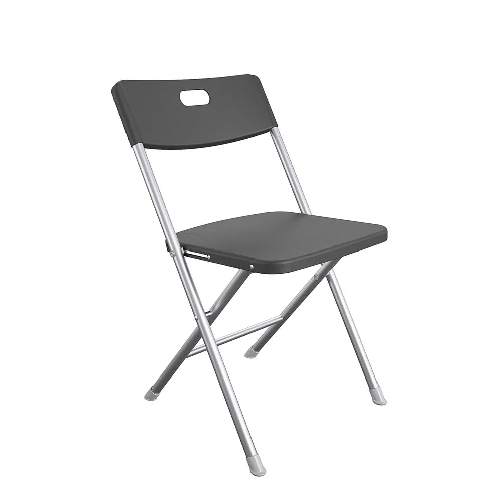 Resin Folding Chair w/Steel Frame