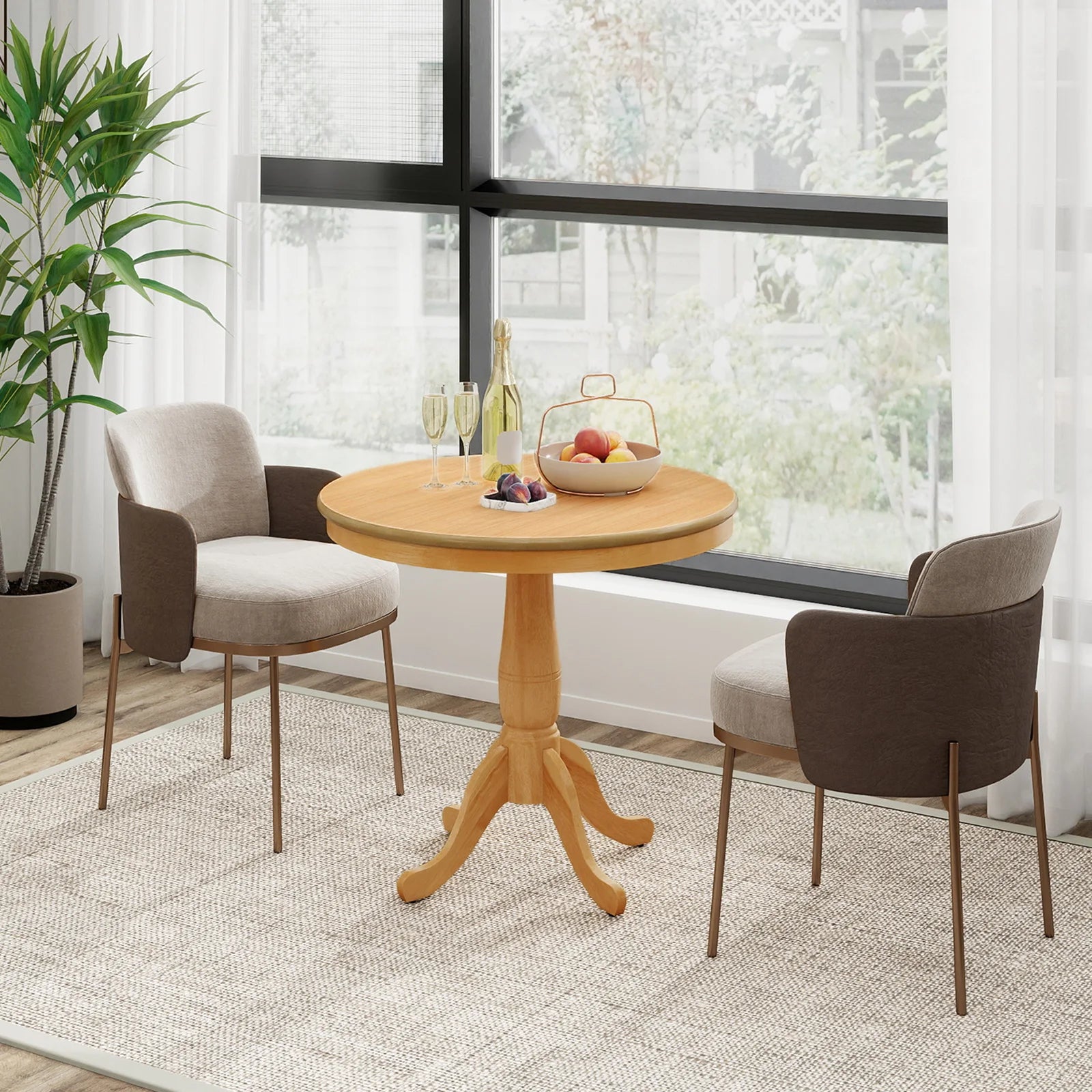 32" Round Pedestal High-Top