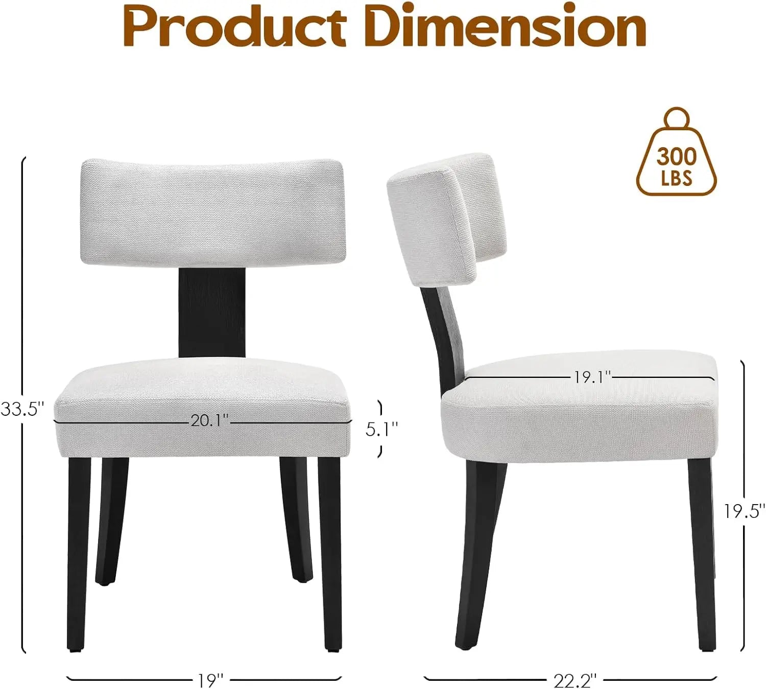 2 Upholstered w/Hardwood Frame