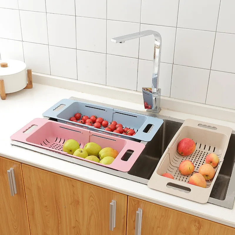 Kitchen Portable Adjustable Dish Drainer