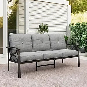 All-Weather Aluminum Patio Sofa