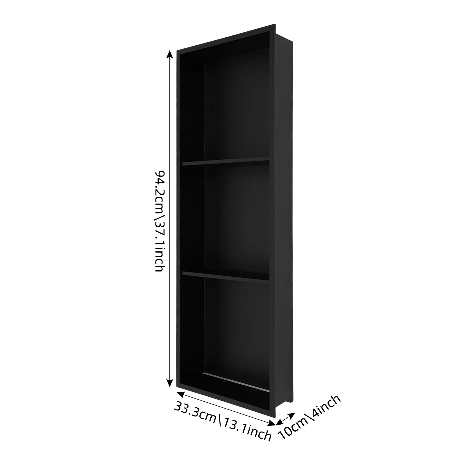 Stainless Steel Recessed Wall Niche w/Light