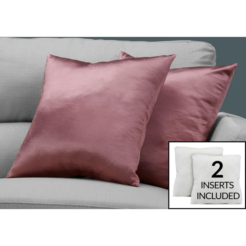 2 Pillows 18 X 18 Square