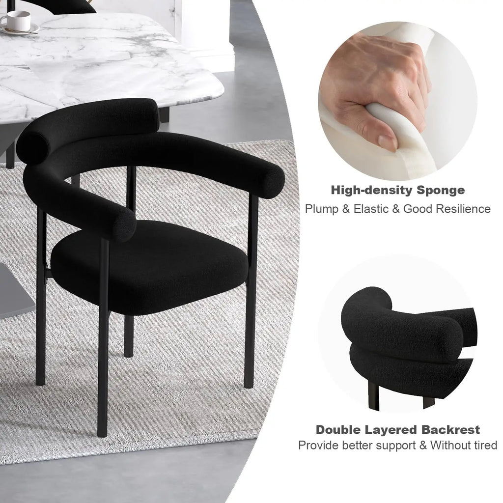 4 Black w/Arms MCM