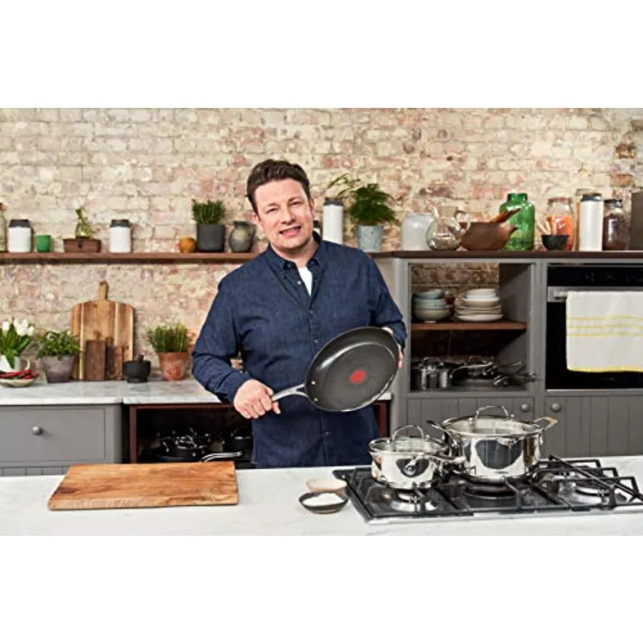 3pcs Stainless Steel Non-stick Frying Pan