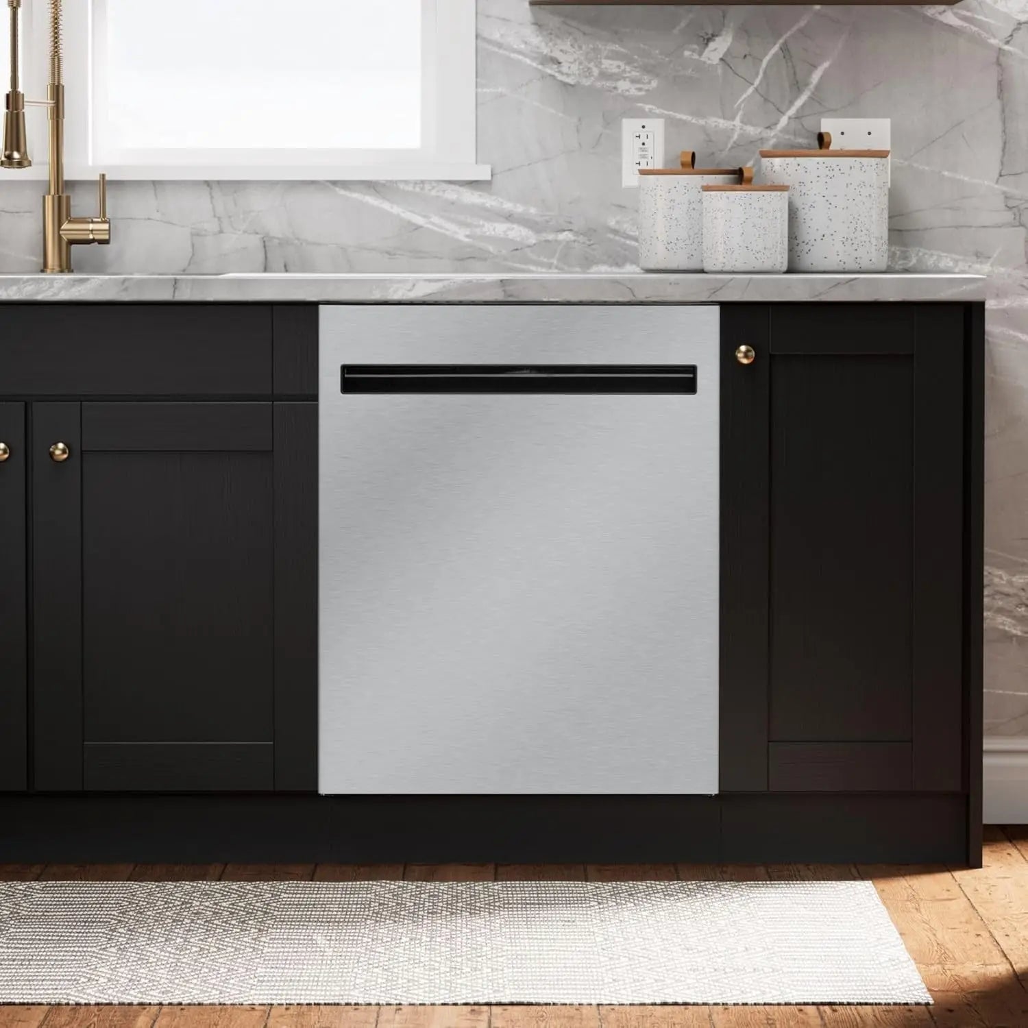 3-Rack Built-In Dishwasher Stainless Steel Tub