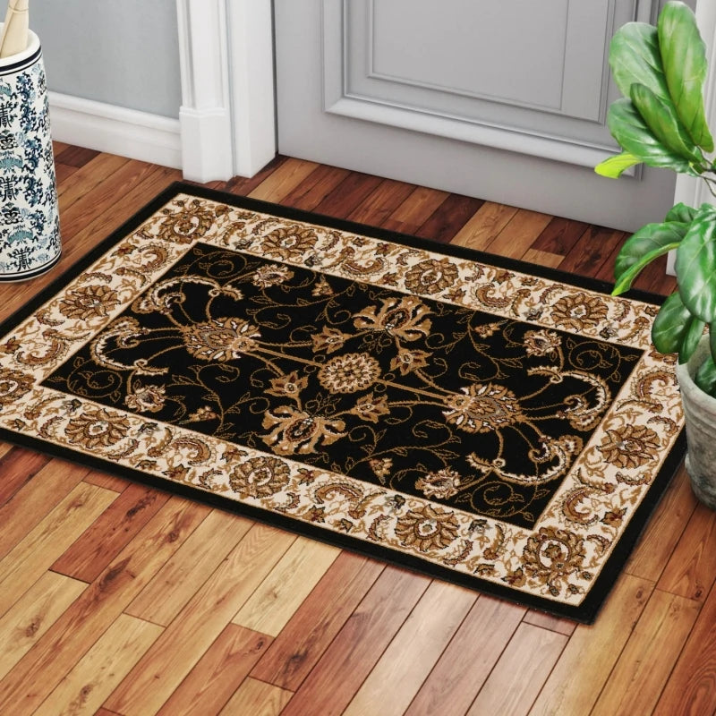 2x3 Black/brown/tan