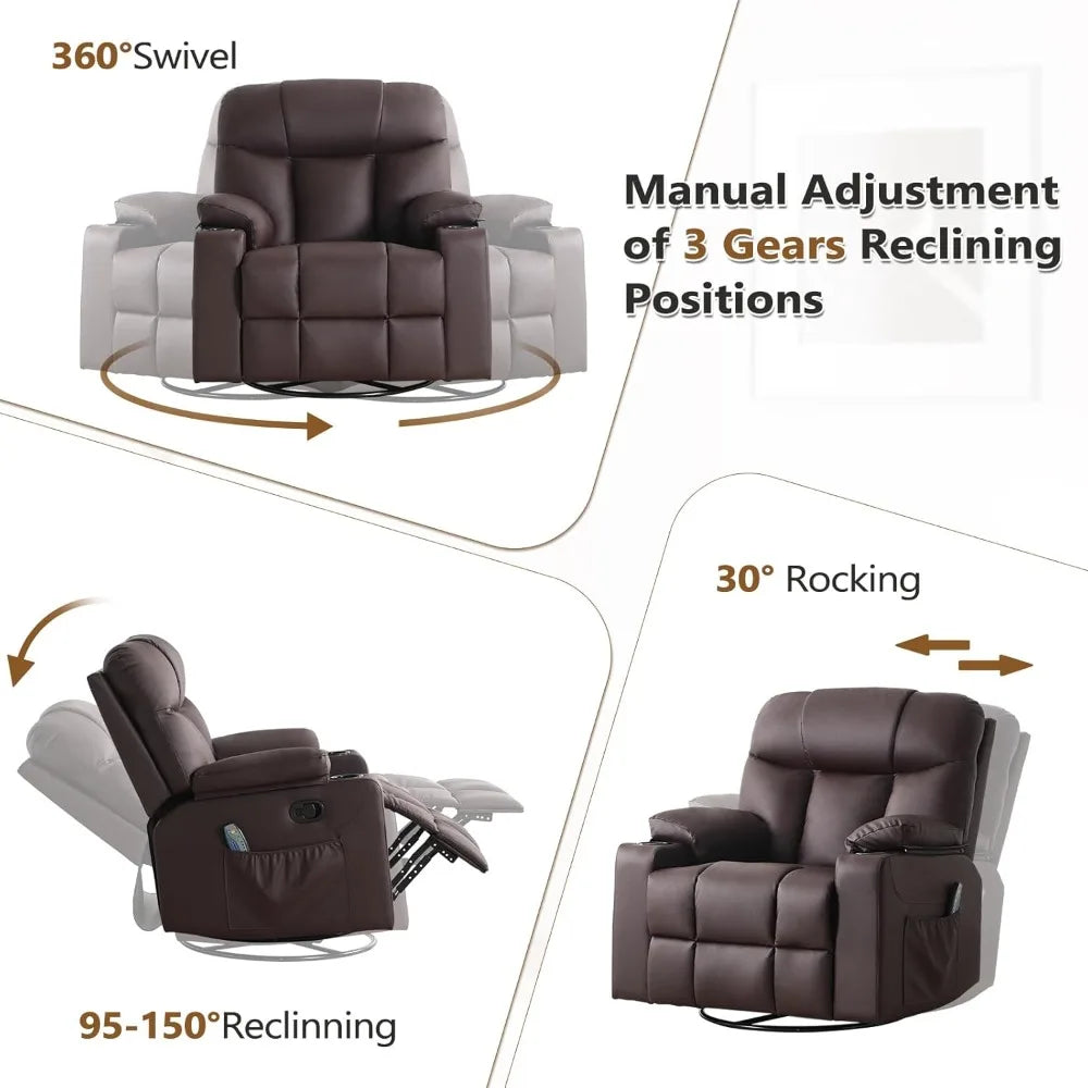 Swivel Rocker Recliner Chair