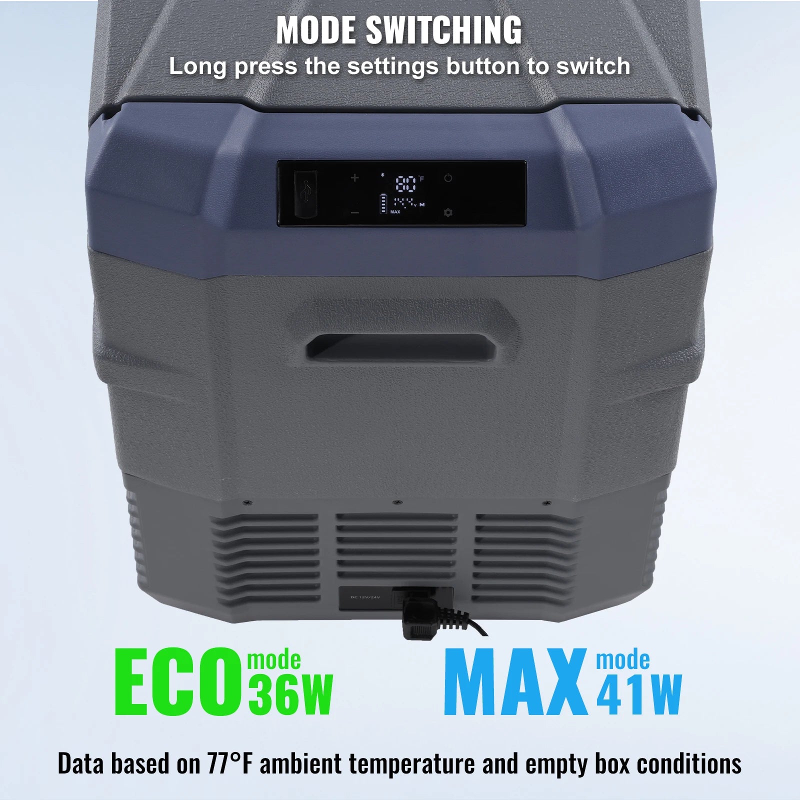 40/50/58L Portable Car Refrigerator 12Volt