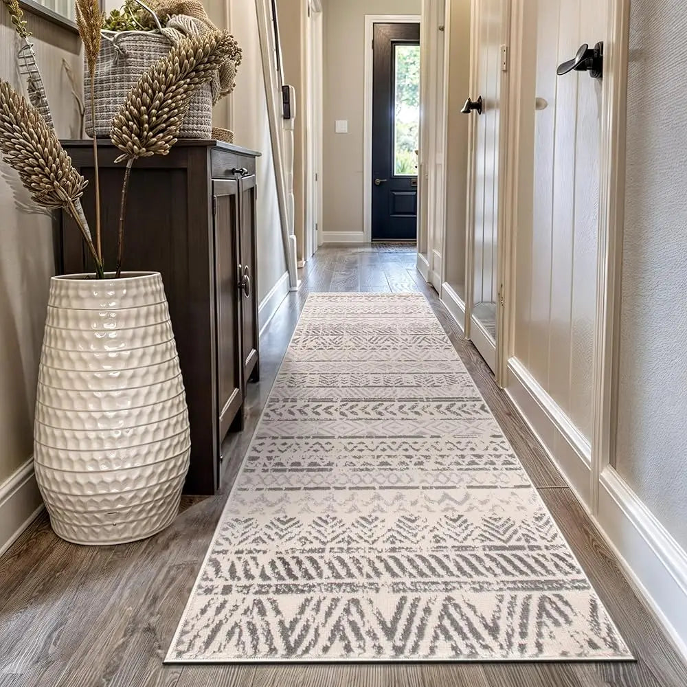 2'7"x10' Geometric Boho Runner