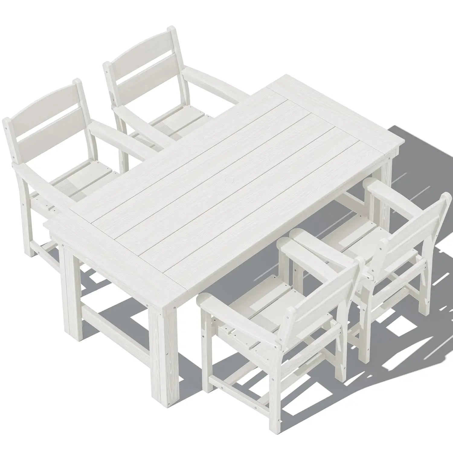 5 pc 67in HDPE Patio All-Weather