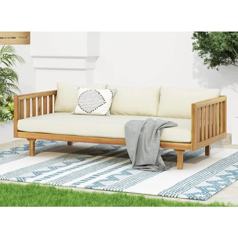 3- Seater Daybed Acacia Wood