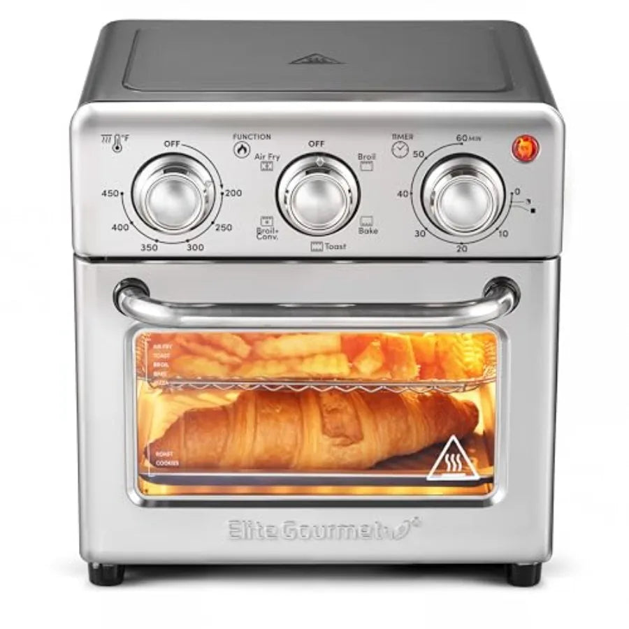 8.5Qt Air Fryer Oven W/Convection Stainless 800-Watts
