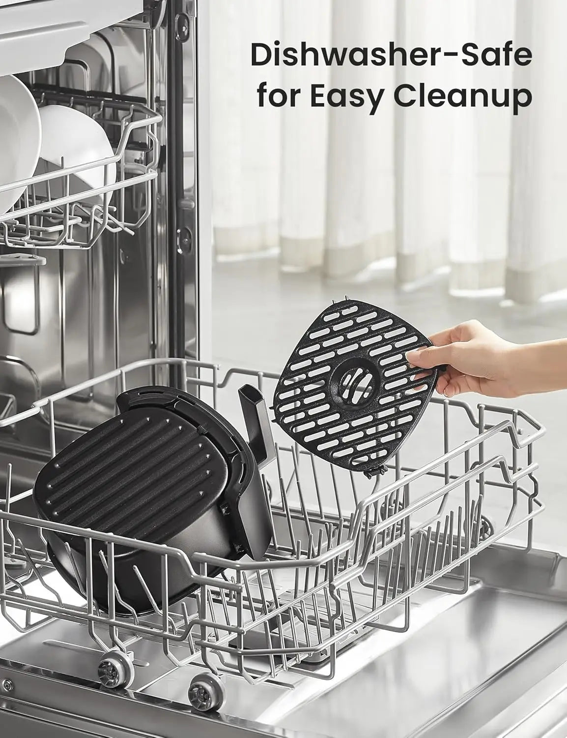 Compact 2.1 Quart Air Fryer Adjustable