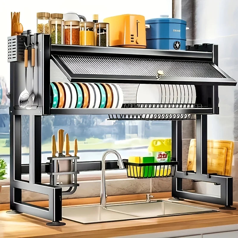 1pc Multi-Tier Drainage Rack