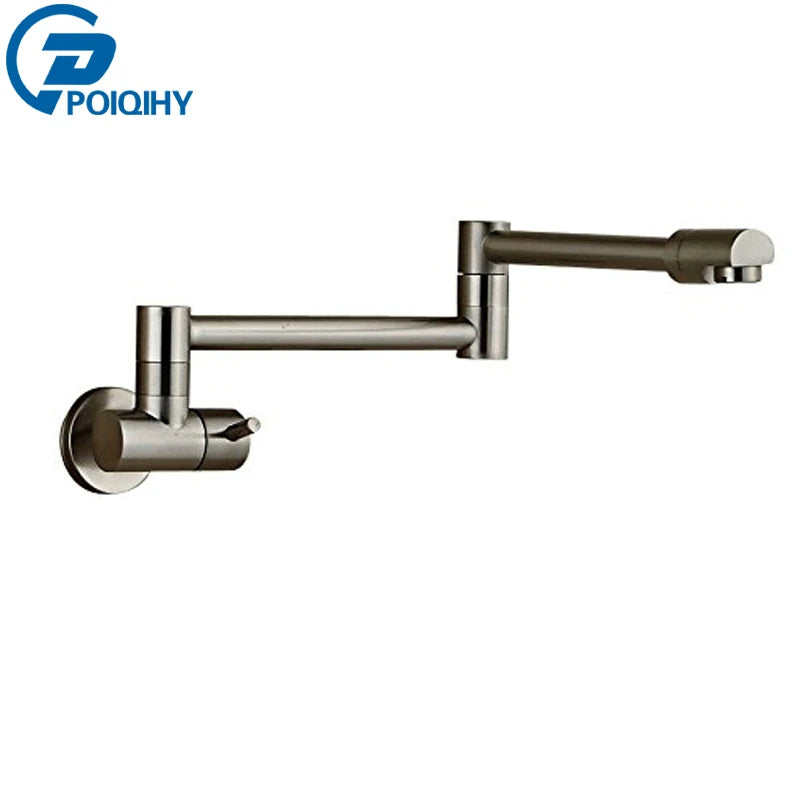 Chrome Black Wall Mounted 360 Rotating