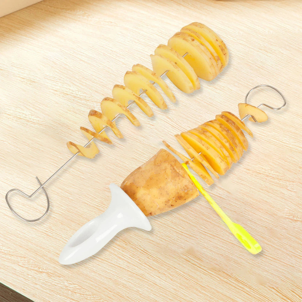 Potato Slicer W/4 Stainless Sticks