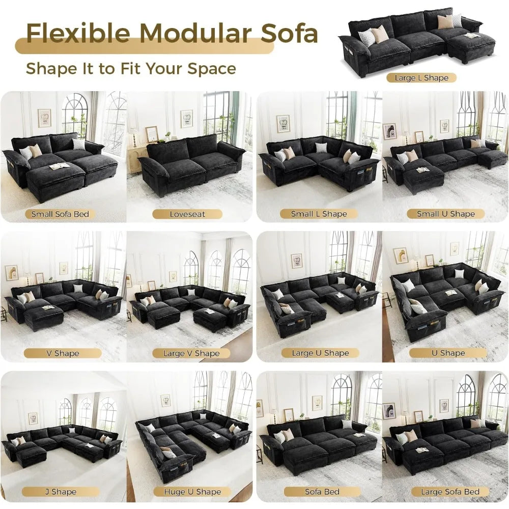 U-Shaped Modular Sectional