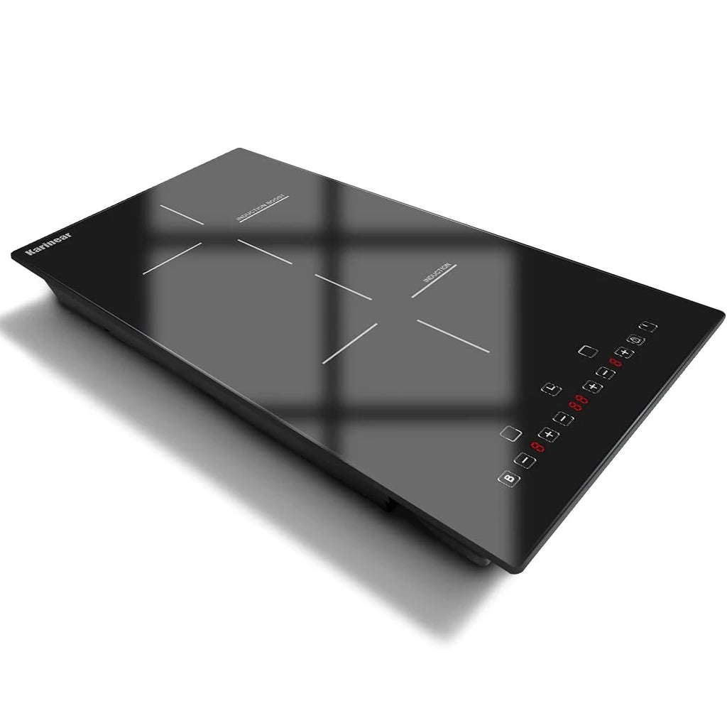 Induction Hob 29CM 2 Burner Drop-In Electric Cooktop