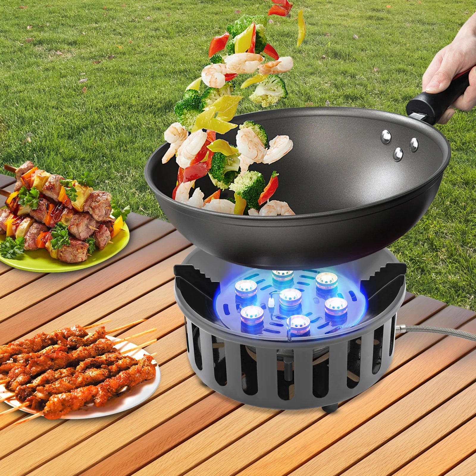Cold-rolled Board Gas Cooking Burner