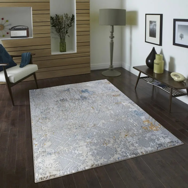 7'10"x9'10" Textures Multi