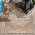 8x10 Indoor/Outdoor Modern Waterproof Washable